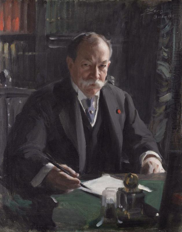 Ambassador David Jayne Hill, Anders Zorn